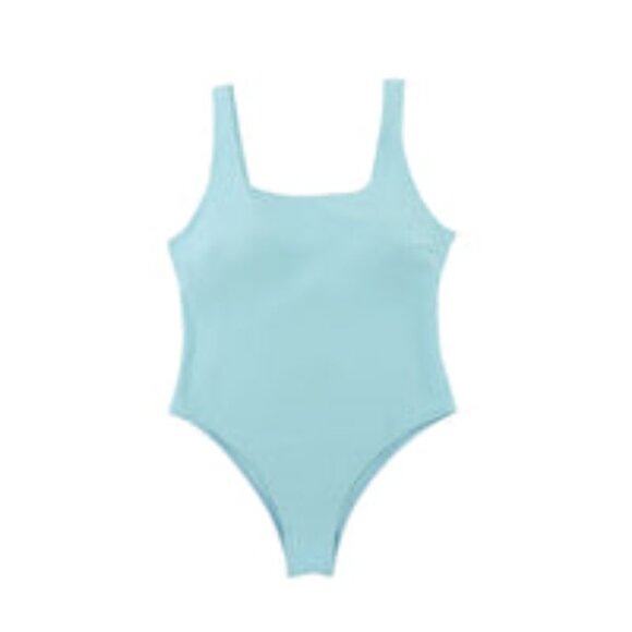 Shady Lady Kenya Baby Blue One Piece - Picture 4 of 5